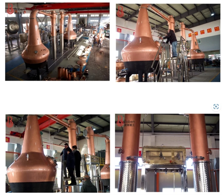 4000L And 4000L Scottish-Style Still Scottish Malt Whiskey Pot Still